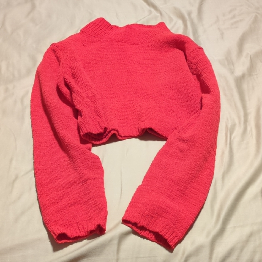 Wild Fable Vibrant Pink Knit Top